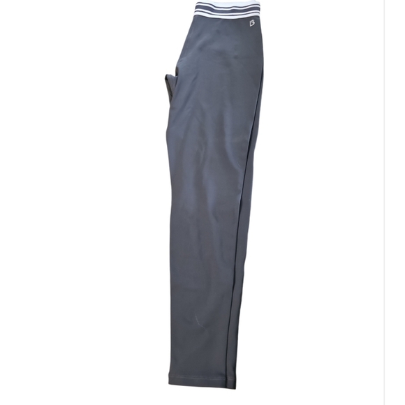 Buffbunny COORD Set Leggings & Bra Grey Stripe Medium Perform Fabric - Picture 4 of 7